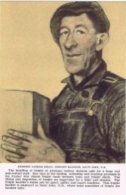 2H - Herbert Patrick Kelly, freight handler, Saint John, N.B.